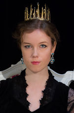 Siiri as the Queen in A Long Time Ago, FELT IF 2012, photo by Håkan Mitts, Thespians Anonymous 2012